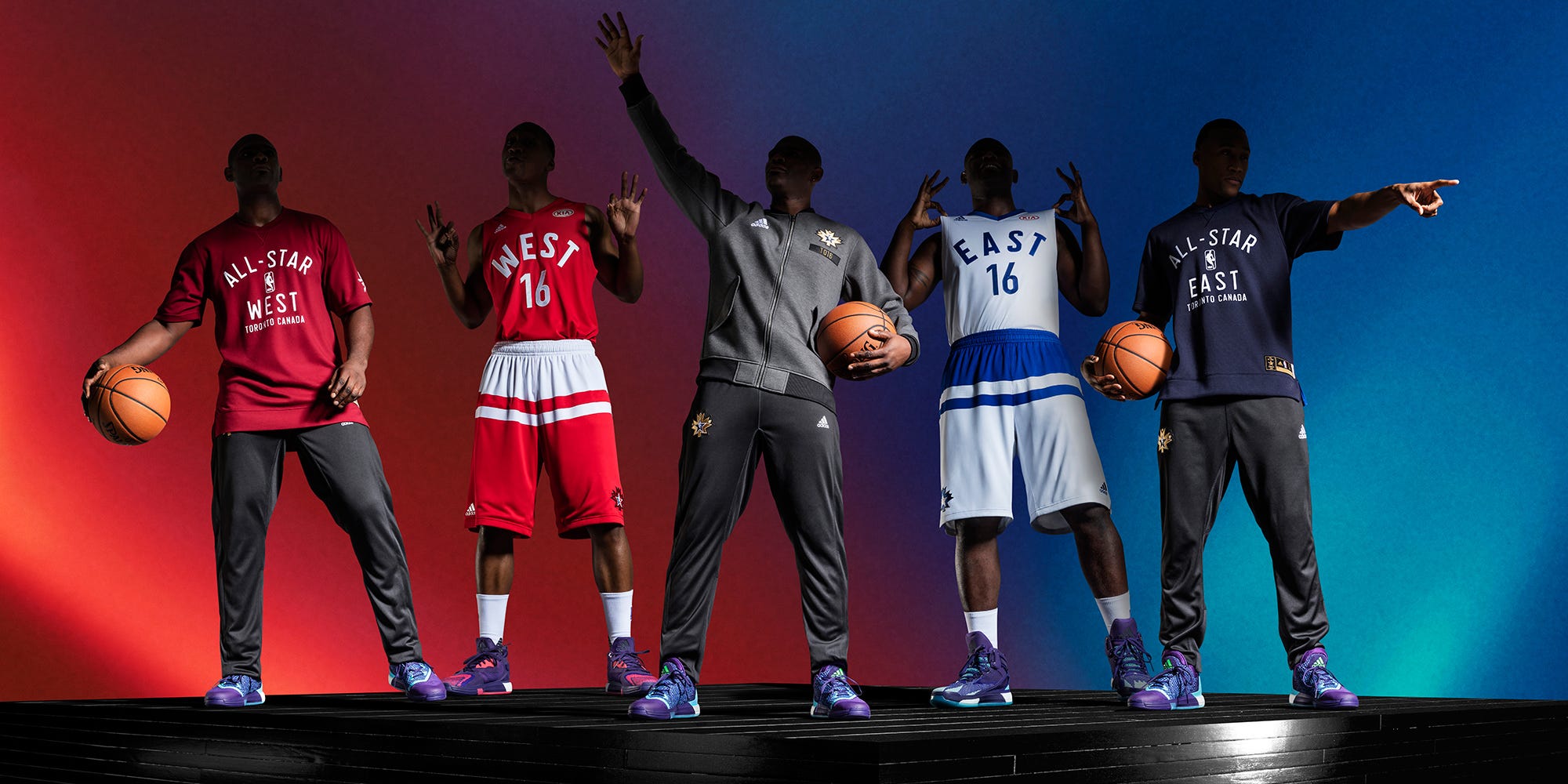 A look at the 2016 NBA All-Star starters